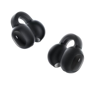 Baseus AirGo 1 Ring Open-Ear TWS Ohrhörer, schwarz, True Wireless Stereo Kopfhörer - Baseus
