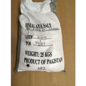 25kg-os zsák Paleolit Himalaya rózsaszín só, finom szemcsés (0,3-0,5mm), pakisztáni termék - Sütés & Főzés