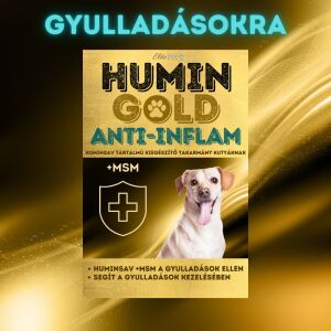 HUMIN GOLD Anti-Inflam gyulladáscsökkentő étrendkiegészítő kutyáknak huminsavval és MSM-mel - Állattartás
