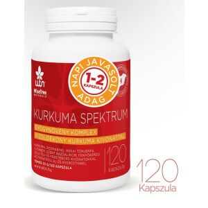 WTN Kurkuma Spektrum 120mg kapszula gyulladáscsökkentésre - WTN