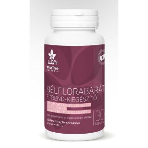 WTN Bélflórabarát probiotikum étrend-kiegészítő, 30 kapszula a bélflóra egészségéért - WTN