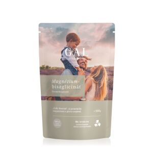 GAL Magnézium-biszglicinát utántöltő, 180 kapszula, boldog család a csomagoláson, magnézium kiegészítő stresszoldásra és jobb alváshoz - GAL