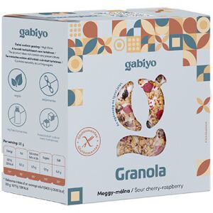 Gabiyo Granola Meggy-málna 275g 129817613 - Gabonapehely