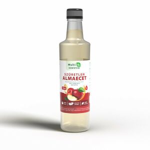 Multi 4u Szűretlen almaecet 500ml 100% tiszta almaléből erjesztve 129817786 - Ecet