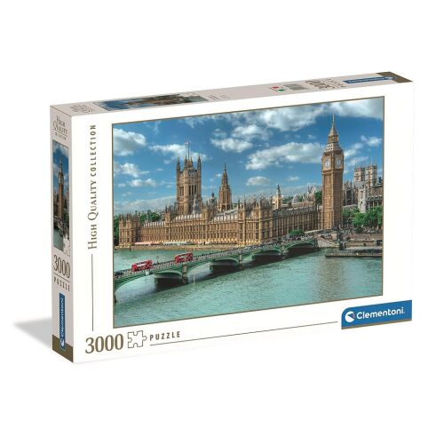London The House of Parliament 3000 db-os puzzle Clementoni 129861065