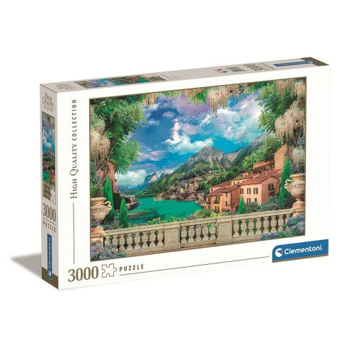 Clementoni Lush Terrace 3000 darabos kirakós puzzle doboza