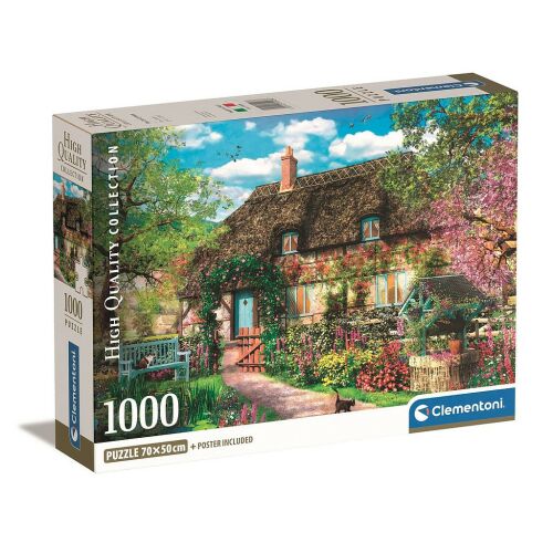 Régi házikó Magic Garden 1000 db-os puzzle Clementoni 140450028