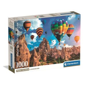 Törökország Balloons in Cappadocia 1000 db-os puzzle Clementoni 140450889 - Puzzle
