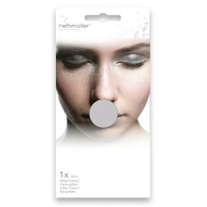 Ezüst csillámos Halloween arcfesték, smink 28 ml 129871790 - Arcfesték