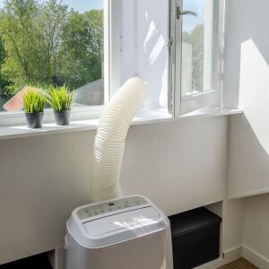 Eurom, PAC 120, 12000 BTU mobil klíma, Hordozható klímaberendezés, fehér