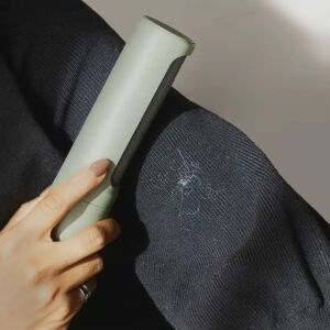 Steamery Stockholm Lint Brush, minden típusú textíliára és állati szőrre, kompakt és hordozható, zsálya