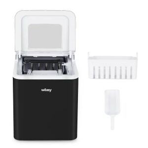 Weasy Jégkockakészítő jégkosárral és kanállal - Jégkocka készítő gép