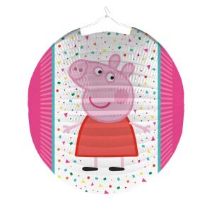 Lampion de hârtie Peppa Pig, 25 cm, decorațiuni pentru petreceri - Accesorii pentru petrecere