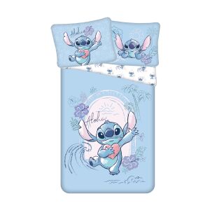 Lenjerie de pat Disney Lilo & Stitch Aloha - Lenjerie de pat din bumbac - Lenjerie de pat