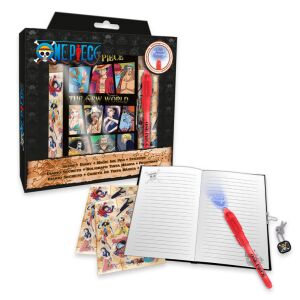 Tajný denník One Piece s magickým perom a nálepkami, Nový svet - Papiernické súpravy