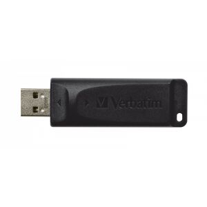 Verbatim Slider 64GB USB Flash Meghajtó - Fekete - Pendrive