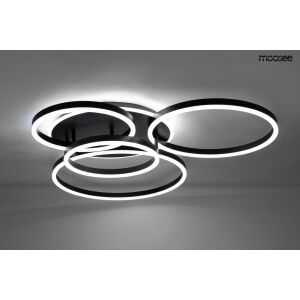 MOOSEE RINGS 5 LED Mennyezeti Lámpa Fekete