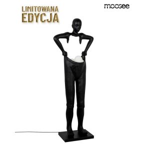 MOOSEE Human Houdini Limitált Kiadású Állólámpa Fekete