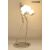 MOOSEE Human Silver Premium Állólámpa, művészi króm kivitel, egyedi design