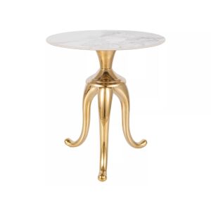 Snake Dohányzóasztal - Márvány Hatású - 48cm 144361322 - Dohányzóasztal