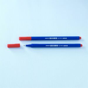 Nebulo 722-B piros tűfilc, 0.4mm hegy, íráshoz és rajzoláshoz - Nebulo