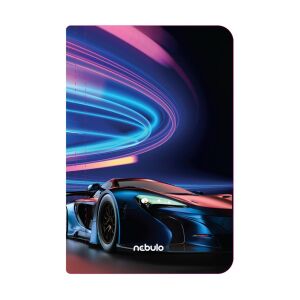Nebulo Neonautó A4 Gumis Mappa - Neon Autó Mintával - Nebulo
