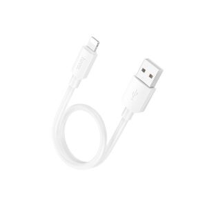 CABLU HOCO X96 HYPER LIGHTNING 12W 25CM ALB 135906521 - Cabluri Lightning