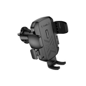 HOCO H64 GAMBLE SZELLŐZŐRÁCSRA RÖGZ. AUTÓS TARTÓ FEKETE 135906533 - Hoco