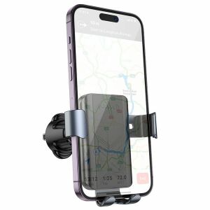 HOCO H70 Gravity Auto-Handyhalterung zur Montage am Lüftungsgitter mit Telefon und Navigation - Hoco