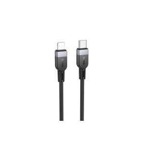 HOCO X109 ENERGY PD SILIKON USB TYP-C / LIGHTNING KABEL PD 27W 2 METER SCHWARZ 135906598 - Lightning-Kabel
