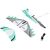 Fold &amp; Fly – hajtogatható LED-es habrepülő, USB töltéssel (ZA5583) 135958390