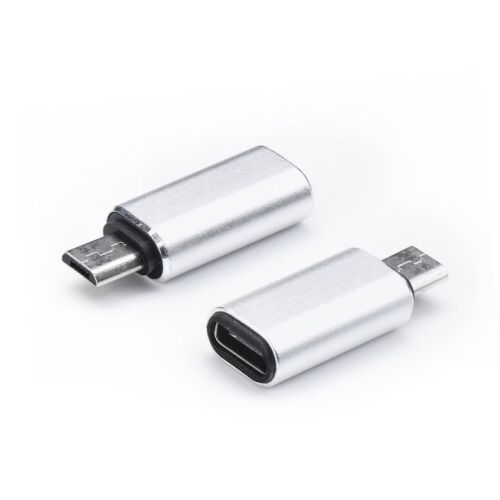 OTG átalakitó adapter (USB-C-&gt;MicroUSB), Ezüst 128267007
