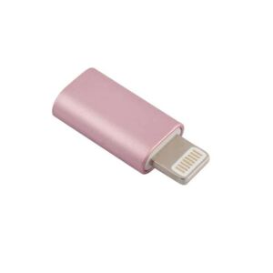 OTG átalakitó adapter (MicroUSB -&gt; Lightning), rosegold