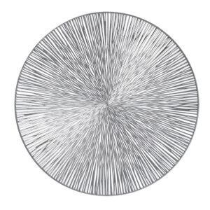 Set 4 naproane Zeller, plastic, 38 cm, argintiu 135873613 - Servete si naproane