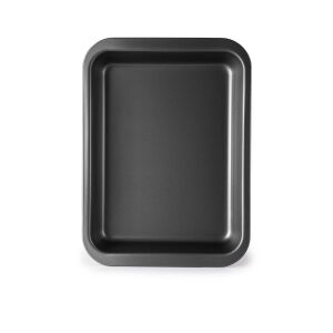 Plech na pečenie Ibili Karamel, uhlíková oceľ, červená/čierna, 22x28x4,7 cm - Nádoby na varenie a pečenie