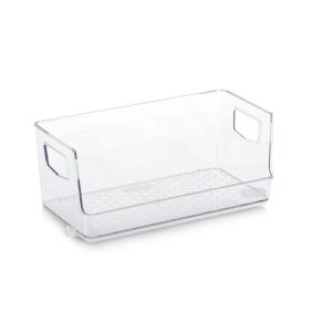 Sada 2 úložných boxov Zeller, stohovateľné, plastové, 2x25x12x11 cm, priehľadné 135873922 - Kuchynské úložné nádoby