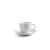 Ibili Castilla Blanco Porzellan Kaffeetasse und Untertasse Set, 9,8x7,5 cm, 310 ml, weiß