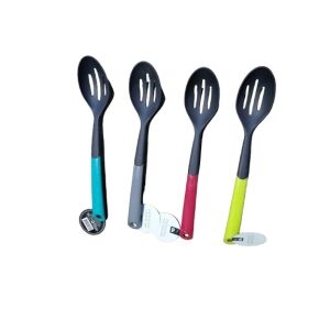 Koopman International Lochlöffel, Kunststoff, 31 cm, grau 135874098 - Löffel, Spachtel & Pfannenwender