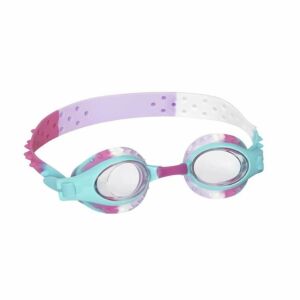 Ochelari inot, pentru copii, antiaburire, roz, curea 29-45 cm, Bestway 128268327 - Echipamente pentru inot