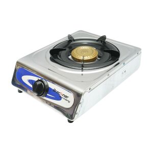 Kempingkályha, hordozható, egyégős, 2,5 kW, Breckner Németország