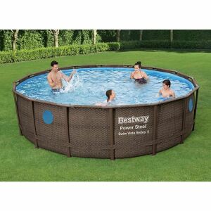 Надземен басейн Bestway Power Steel Swim Vista Series II - Bestway Басейн с метална рамка