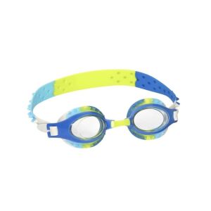 Ochelari inot, pentru copii, antiaburire, albastru, curea 29-45 cm, Bestway 128269201 - Echipamente pentru inot