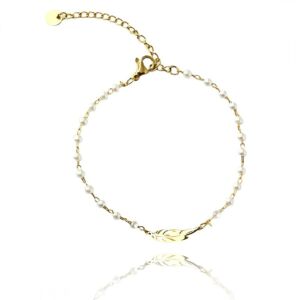 Armband, Chirurgenstahl, vergoldet, Ecarla, BST1447 128269681 - Ecarla