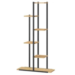 Blumenständer - modernes Regal mit 6 Ablagen, 113x60x20 cm