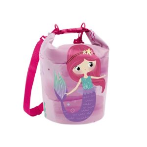 Wodoodporna torba plażowa dla dzieci, wzór syrenka, 25x18 cm, Perletti, 5l 128269586 - Perletti