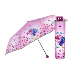 Parasol różowy Perletti, Jednorożec, 50 cm, Kolekcja Cool Kids 128269592 - Parasol dziecięcy