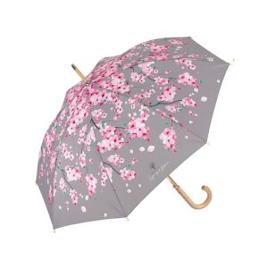 Damen-Regenschirm, Automatik, mit Holzgriff, 82 cm, Perletti, Kollektion Perletti Green 129849014 - Zubehör Kleidung