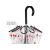 Umbrelă transparentă cu cireșe, Perletti, 82 cm, Collection Perletti Time 128269634