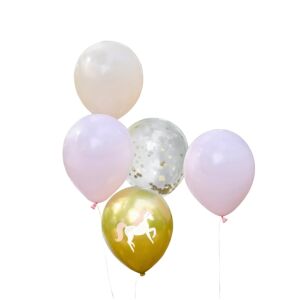 Комплект от 5 латексови балона, модел Princess, Amscan, 30 см 128269645 - Amscan