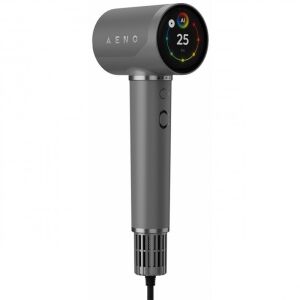 Hajszárító AENO HD5 AHD0005G, 1500 W, Kefe nélküli motor, 2 sebesség, 3 fokozat, 67 dB, AI funkció, Hangvezérlés, Szürke 136065584 - AENO